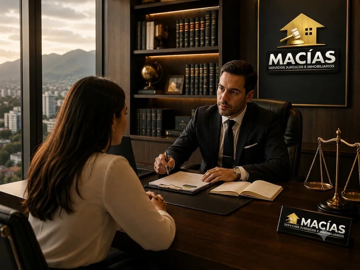 Equipo de MACÍAS asesorando a un cliente en su firma de Armenia
