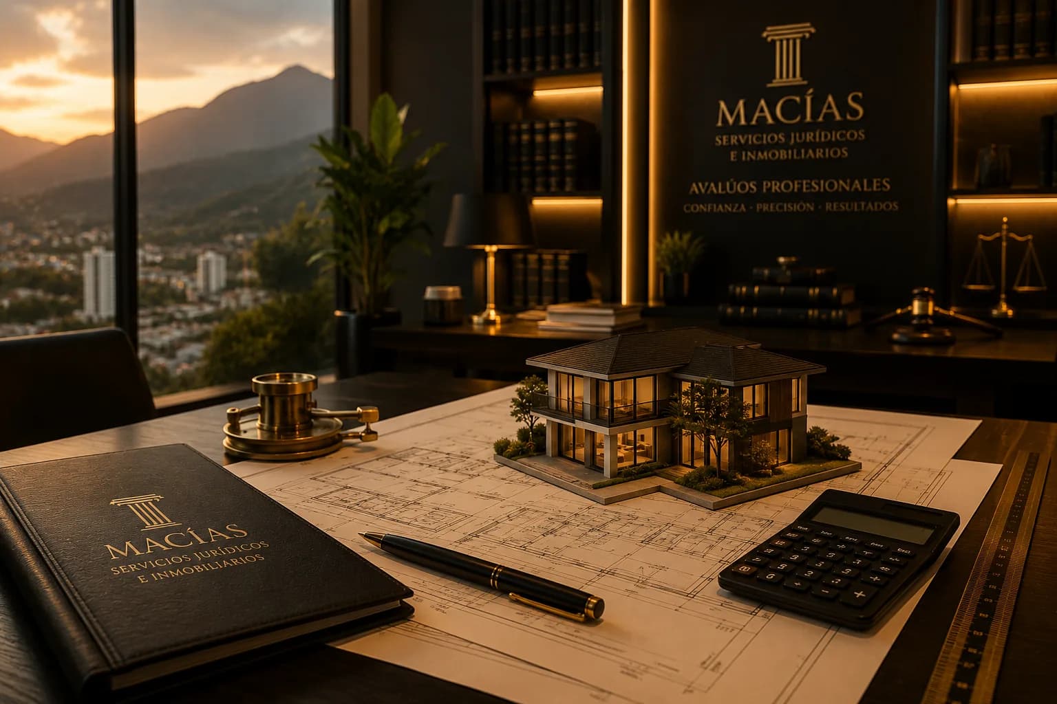 Escritorio con planos y maqueta arquitectónica para avalúos profesionales de MACÍAS en Armenia, Quindío Escritorio con planos y maqueta arquitectónica para avalúos profesionales de MACÍAS en Armenia, Quindío